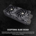 Thermaltake TOUGHFAN 14 PWM High Static Pressure Fan (2-Pack)