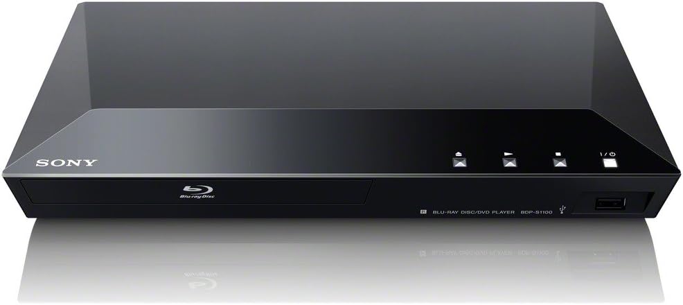 Sony BDP-S1100 Blu-ray Disc Player Streaming