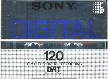 Sony DT-120R DAT Tape - 120 Minute Digital Audio