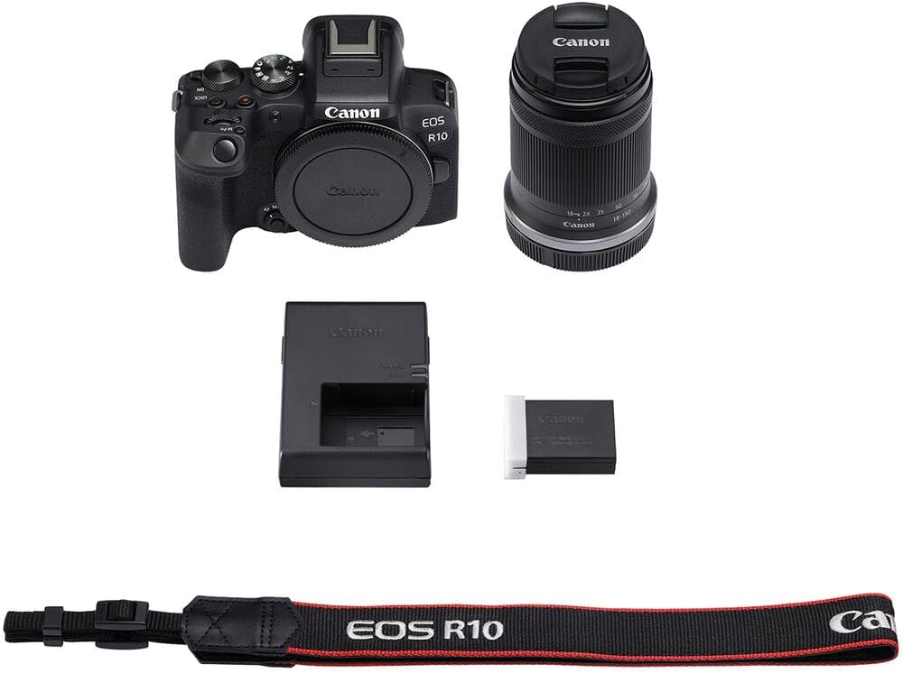 Canon 5331C016 EOS R10 Mirrorless Camera Kit (Renewed)