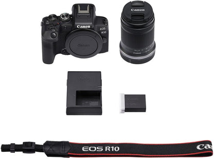Canon 5331C016 EOS R10 Mirrorless Camera Kit (Renewed)