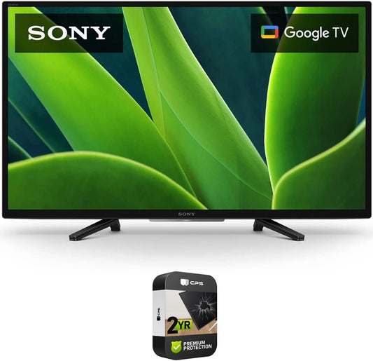 Sony E99SNKD32W830K 32" HD LED HDR TV Google TV Bundle