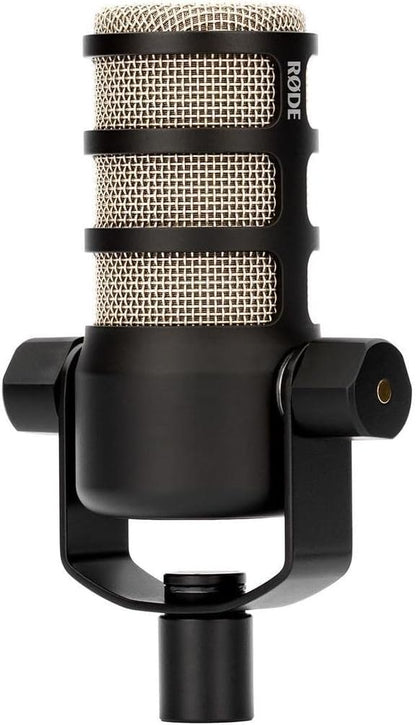 Rode RODECaster Pro II Podcast Bundle: PodMics, Headphones, Arms, Cables