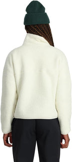 Spyder 38B415310 Women's Cloud Fleece Sherpa Snap Pullover