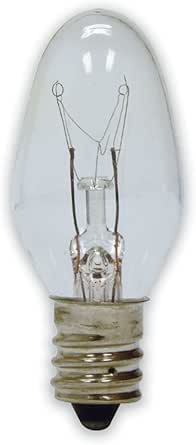GE 20572 Fine, C7 Night Light Bulbs (4-Pack)