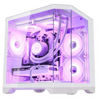 HOENGAGER Ryzen 7 9700X & RX 9060 XT Prebuilt Gaming PC