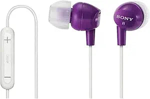 Sony DREX12iP/VLT Phone Headset In-Ear Headphones Violet