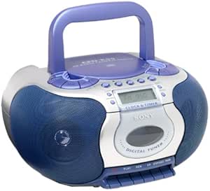 Sony CFDE55 Boom Box - CD/Cassette, Digital Radio