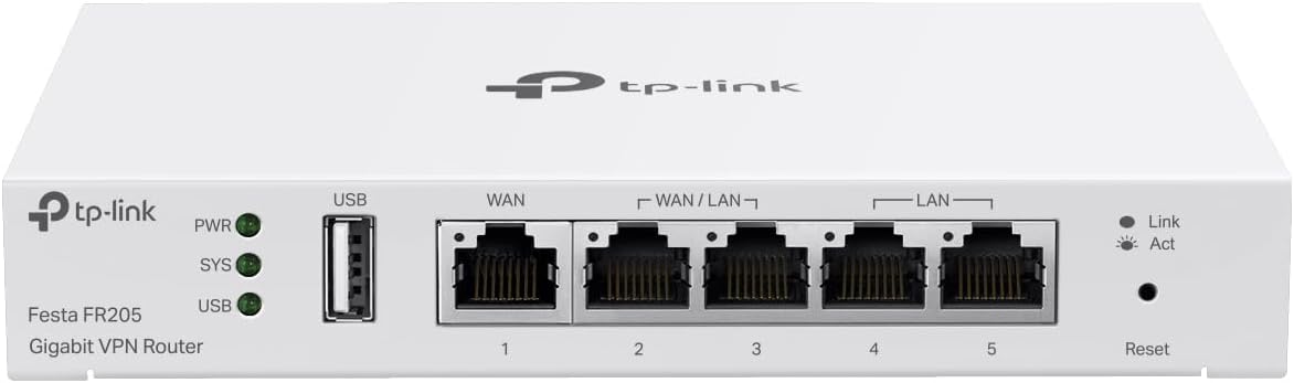 TP-Link Festa FR205 Multi-WAN Gigabit VPN Router