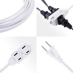 GE 51937 3-Outlet 6ft Extension Cord Power Strip