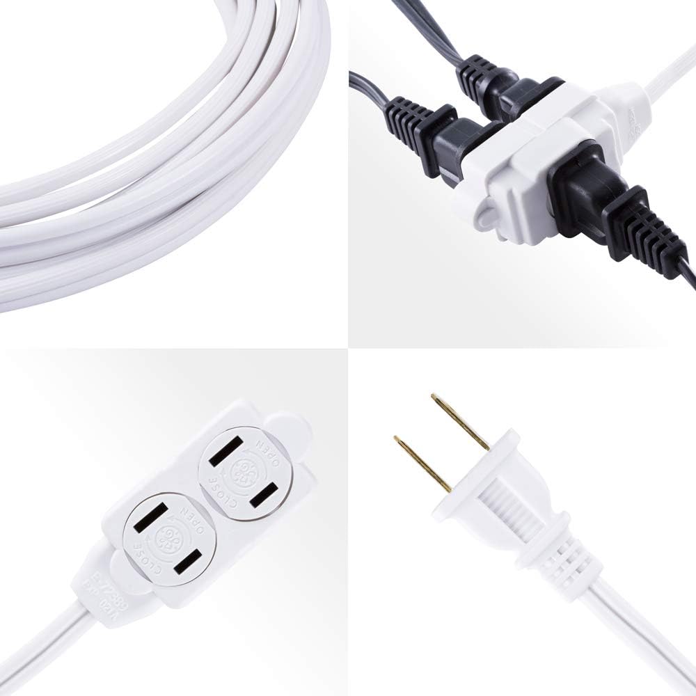 GE 51937 3-Outlet 6ft Extension Cord Power Strip