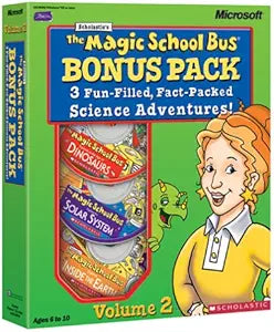 Microsoft H50-00002 Magic School Bus 3-CD Bonus Pack