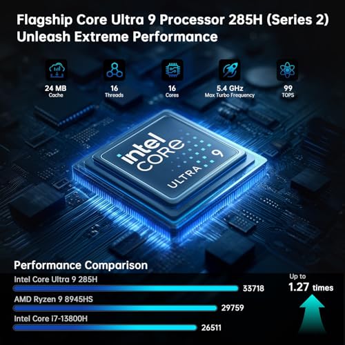 ASUS NUC 15 Pro+ Core Ultra 9 Mini Desktop PC (Renewed) — main product image