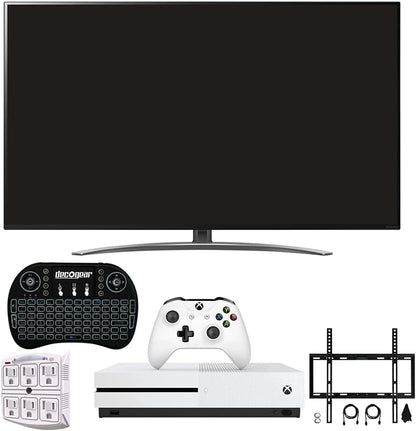 LG 65SM8600PUA 65" 4K NanoCell Smart TV Bundle