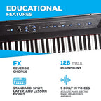 Alesis Recital 88-Key Digital Piano Bench Bundle