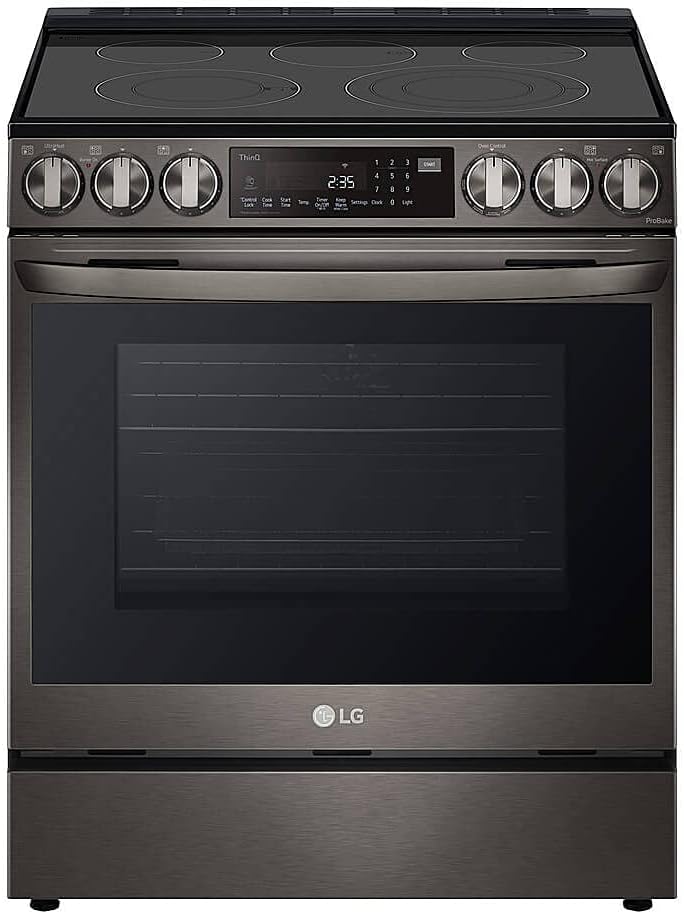 LG LSEL6335FE 6.3 cu ft Smart Electric Range — main product image