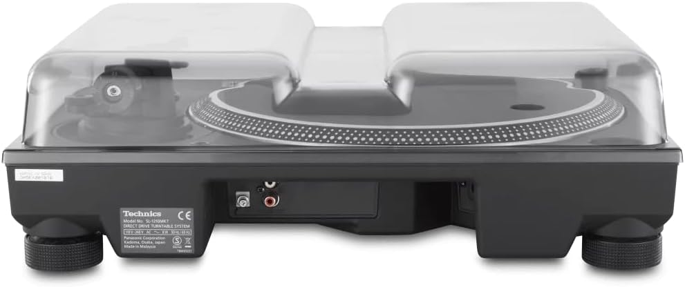 Decksaver DS-PC-SL1200 Turntable Cover - Technics SL1200/1210, PLX-1000