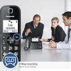 Panasonic KX-TGF850B Corded/Cordless Phone Call Block