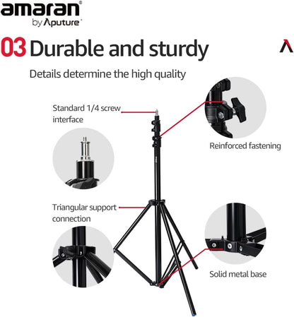 Aputure Light Stand Lightweight Aluminium 2.8m