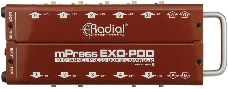 Radial Engineering EXO-POD Passive Line-Level Splitter — main product image