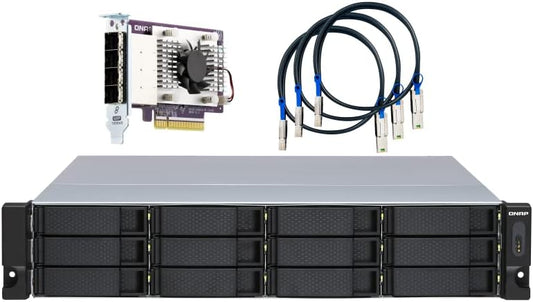 QNAP TL-R1200S-RP 12-Bay SATA 6Gbps JBOD Enclosure