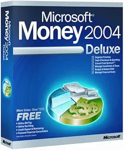 Microsoft 860-00228 Money 2004 Deluxe Personal Finance Software — main product image
