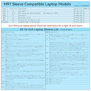 Smatree M91P Hard Protective Sleeve for 15.6-16 Inch Laptops