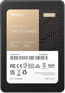 Synology SAT5210-480G 480GB 2.5" SATA SSD