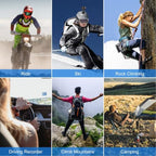 Keenso 4K Action Camera with IP68 Waterproof Body