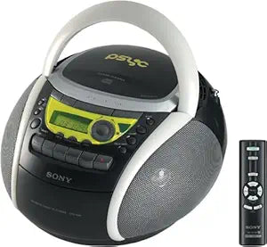 Sony CFDE90PS Black CD Radio Cassette Boombox — main product image
