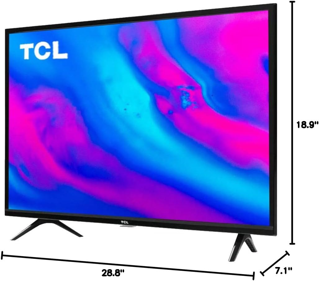 TCL 32S21 32-Inch 720p Android Smart TV (Renewed)