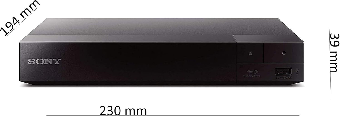 Sony BDP-BX370 Blu-ray Player with Wi-Fi & HDMI Cable