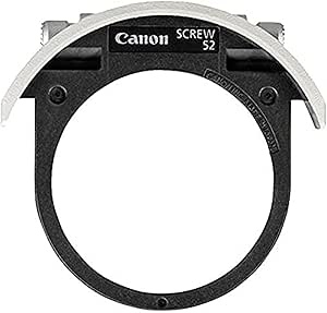 Canon 2612A001 52mm Drop-in Filter Holder