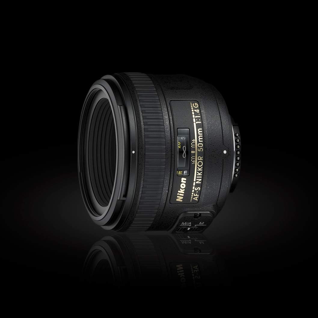 Nikon E4NK5014G AF-S 50mm f/1.4G Lens Bundle