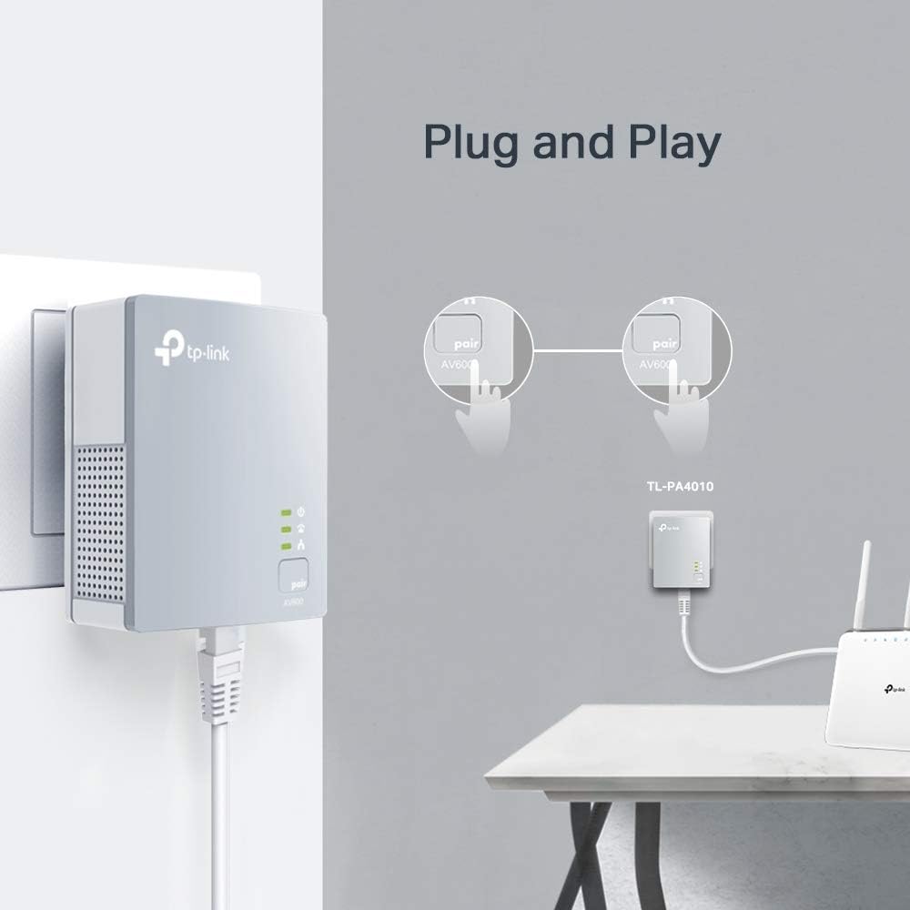 TP-Link TL-PA4010 KIT AV500 Nano Powerline Adapter