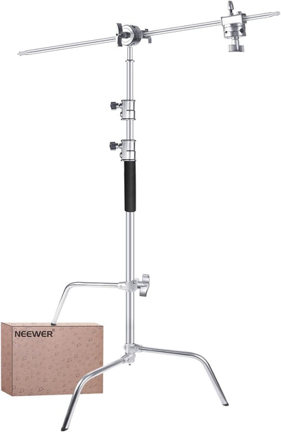 Neewer ST-C-CB C Stand with Boom Arm & Sliding Legs