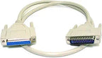 Monoprice 101597 DB25 M/F 100ft Molded Cable