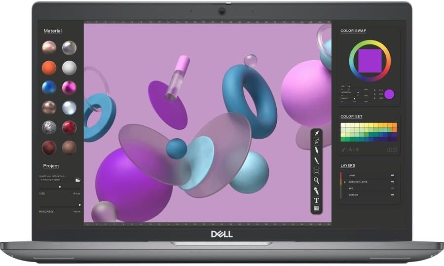 Dell 3480 Precision 14" i5 RTX A500 Workstation