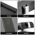 Aukuoy 16-Slot M.2 2280 SSD Storage Box with Lock