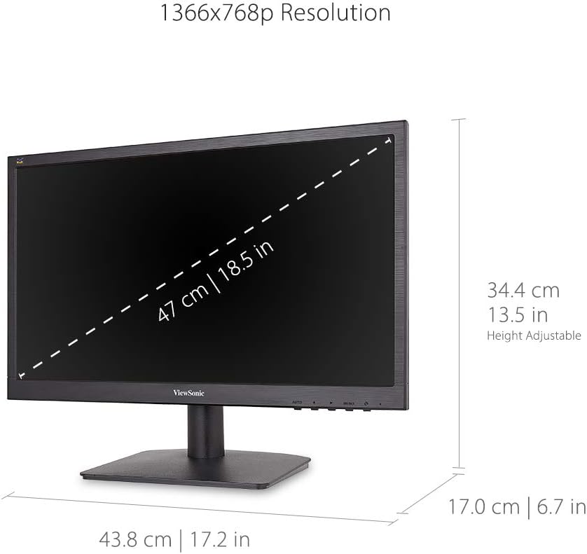 ViewSonic VA1903H 19-Inch WXGA Monitor HDMI