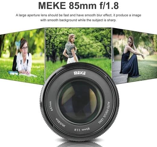Meike 85mm F1.8 STM Auto Focus Sony E-Mount Lens