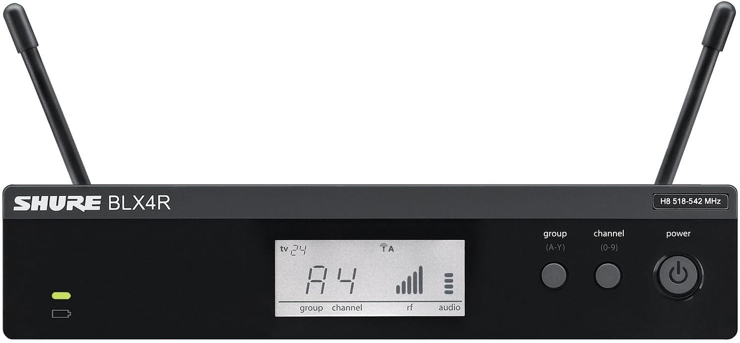 Shure BLX14R/MX53 Wireless Headset Microphone System H10