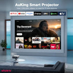 AuKing 4700 ANSI 4K Smart Projector with Auto Focus