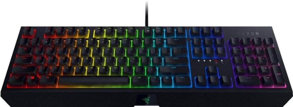 Razer BlackWidow Green Switch Renewed Gaming Keyboard