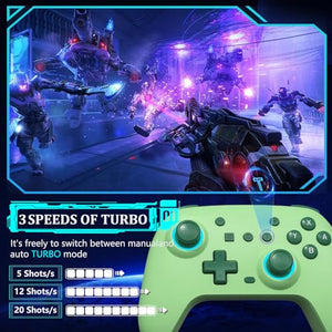 SZYUYU Wireless Switch Pro Controller with RGB Lighting