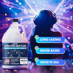 AGPTEK Water-Based Haze Fluid, 1-Gallon 4-Pack