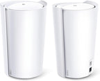 TP-Link Deco X90(2-pack) AX6600 Tri-Band WiFi 6 Mesh System