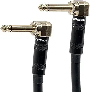 Monoprice 109451 Premier 1/4" TS Right Angle Audio Cable 25ft