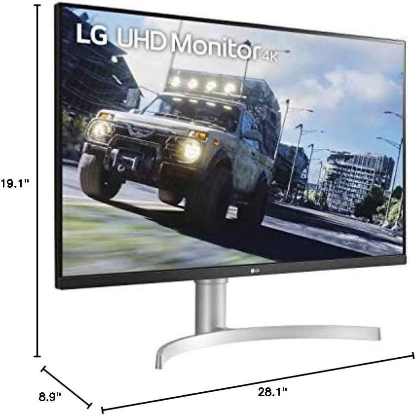 LG 32UN550-W 32-Inch UHD 4K Monitor