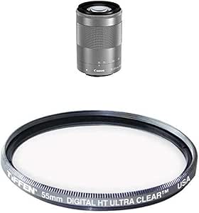 Canon EF-M 55-200mm IS STM Zoom Lens Bundle